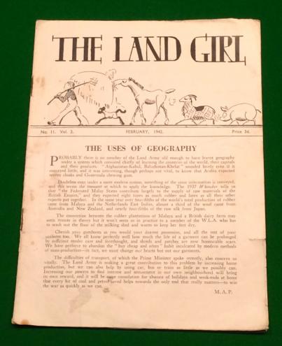  February 1942 The Land Girl.