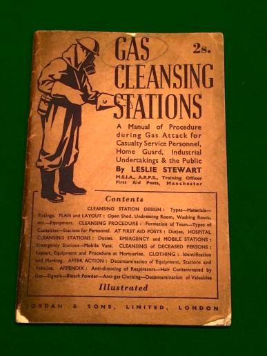 Gas Cleansing Stations - A manual of Procedure against Gas Attack