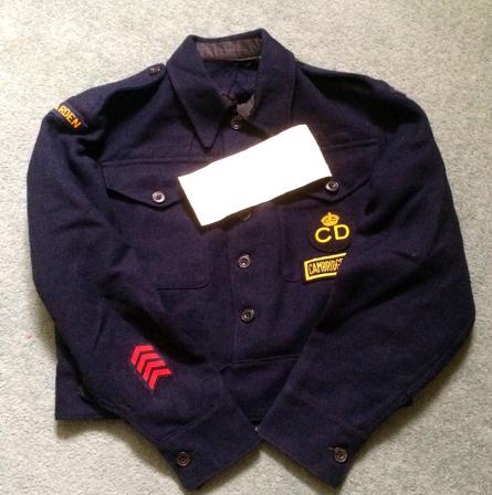 Cambridgeshire Civil Defence - Blouse A.R.P.57a.