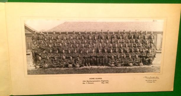 12th Northamptonshire Home Guard group photo.