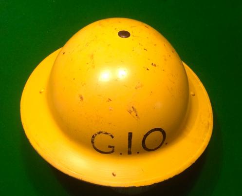 Gas Identification Officer Helmet.