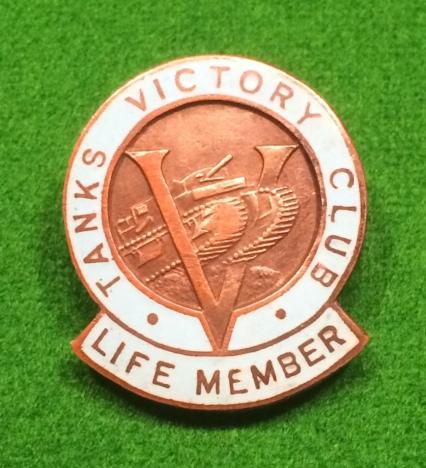 Tanks Victory Club Lapel Badge.