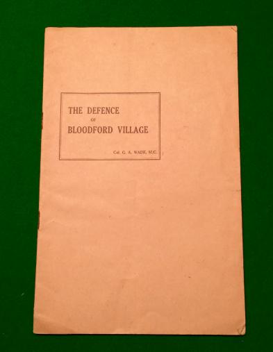 The Defence of Bloodford Village - HG manual. 