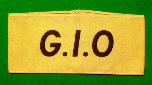 Gas Identification Officer Armband.