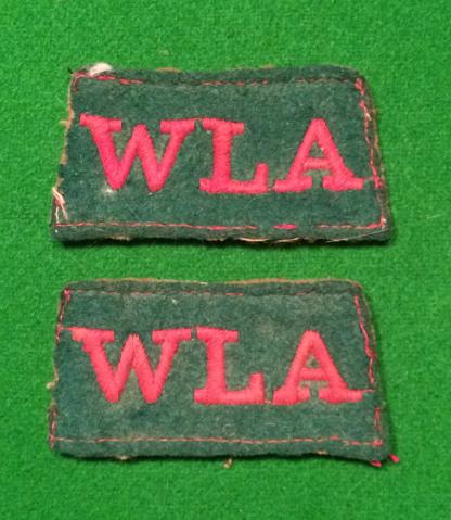 WLA Shoulder titles.