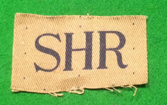 Shropshire Home Guard Title.