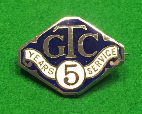 GTC 5 Year Service Badge.