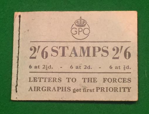 Wartime Postage Stamp Book.