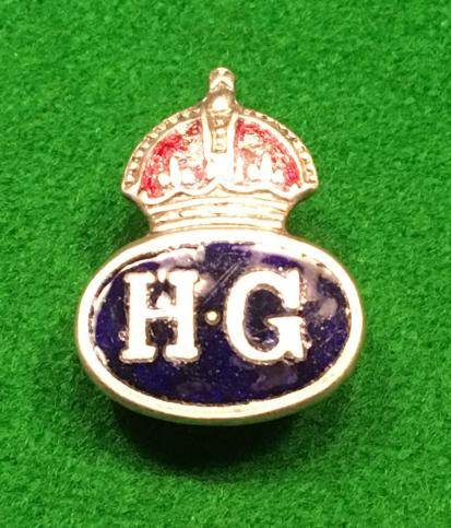 Home Guard Silver Lapel badge.