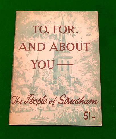 Streatham's War Effort booklet.