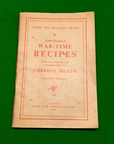  200 Wartime Recipes - Ambrose Heath.