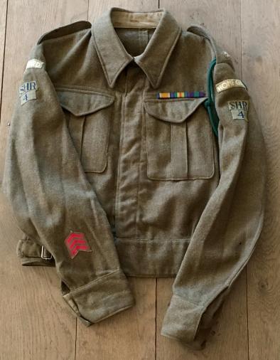 Shropshire Home Guard Tunic.