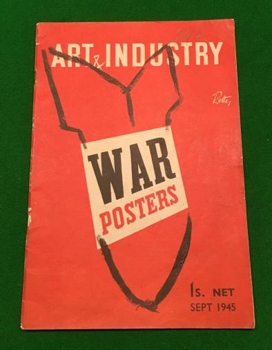 Sept 1945 Art & Industry - War Posters.