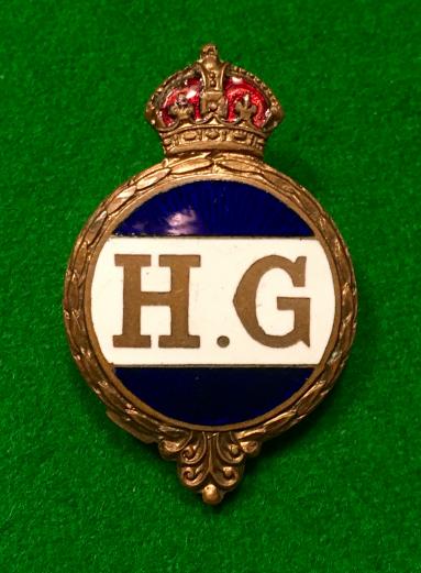 Home Guard Lapel Badge.