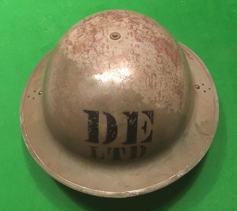 MkII No.2c Helmet with Factory Markings.