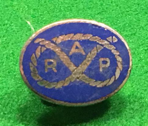 Staffordshire ARP enamel lapel badge.