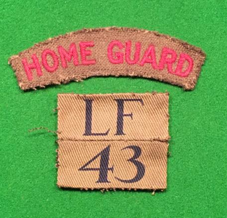 43rd Lancashire ( Salford ) Btn. Home Guard Titles.