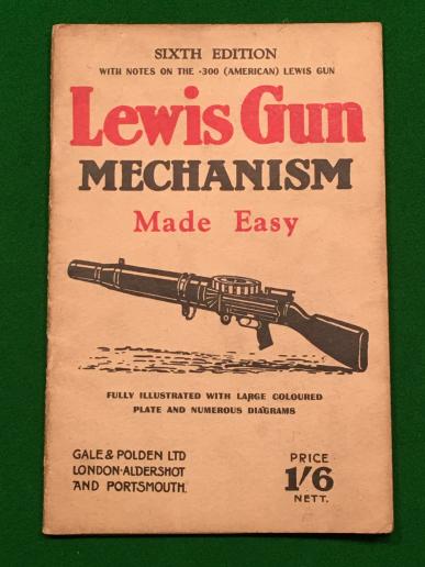 Lewis Gun Mechanism Made Easy.