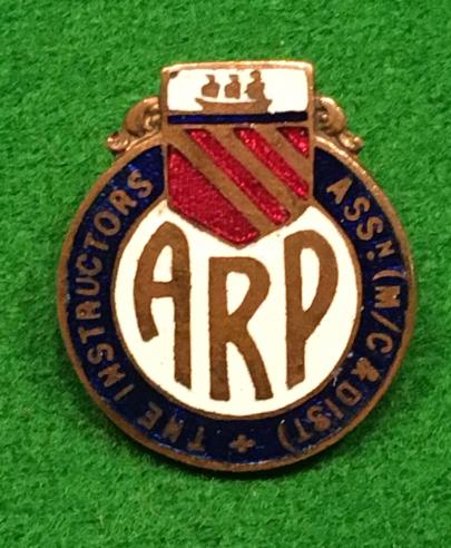 Manchester & District ARP Instructors Assn. Lapel Badge.