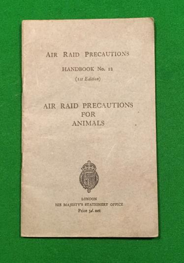 ARP Handbook No.12 Animals