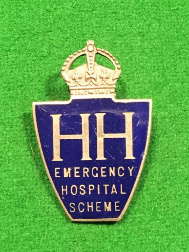 Hammersmith Hospital Emergency Hospital Scheme Badge.