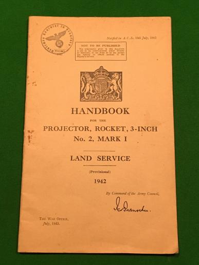 Handbook - Projector, Rocket 3