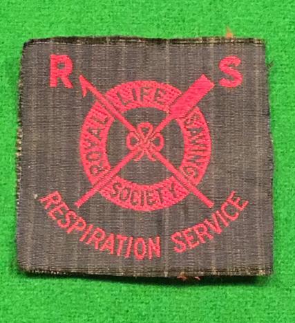 Respiration Service breast badge.