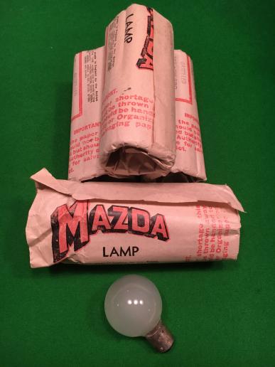 Wartime Lightbulbs.