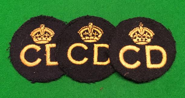 Civil Defence Breast badges